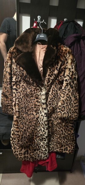 Vand cojoc animal print (blana naturala).