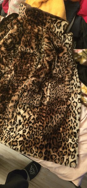 Vand cojoc animal print (blana naturala).