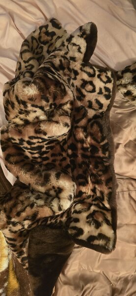 Vand cojoc animal print (blana naturala).